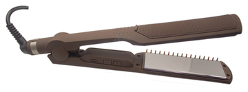 V171 Titanium Pro Brown | Утюжок с зеркальным титановым покрытием коричневый