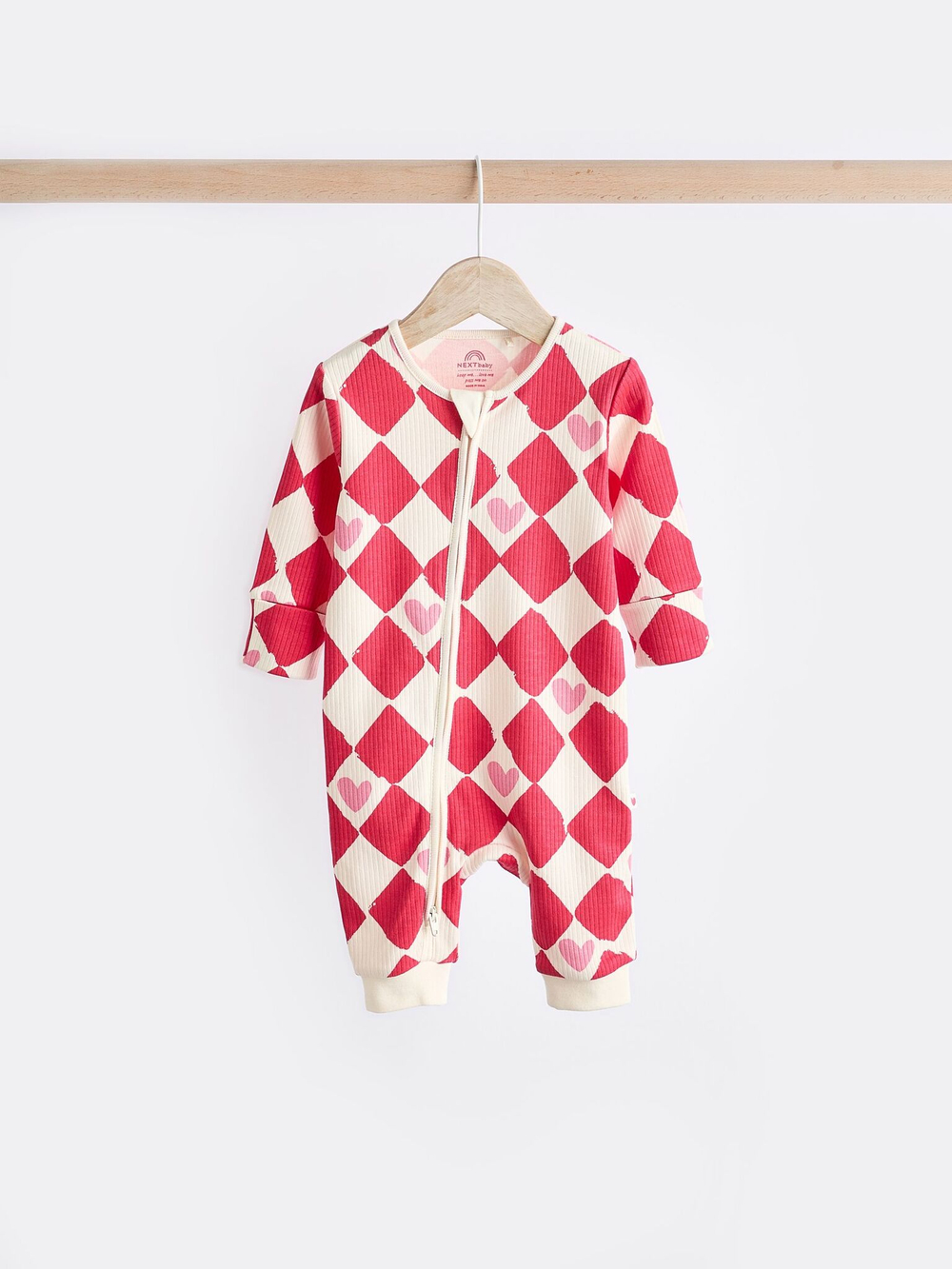 Комбинезон / Cлип для малышей Next B76-331, 3 шт., Розовый