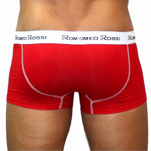 Мужские трусы боксеры красные Romeo Rossi RR365-8 Boxer Brief