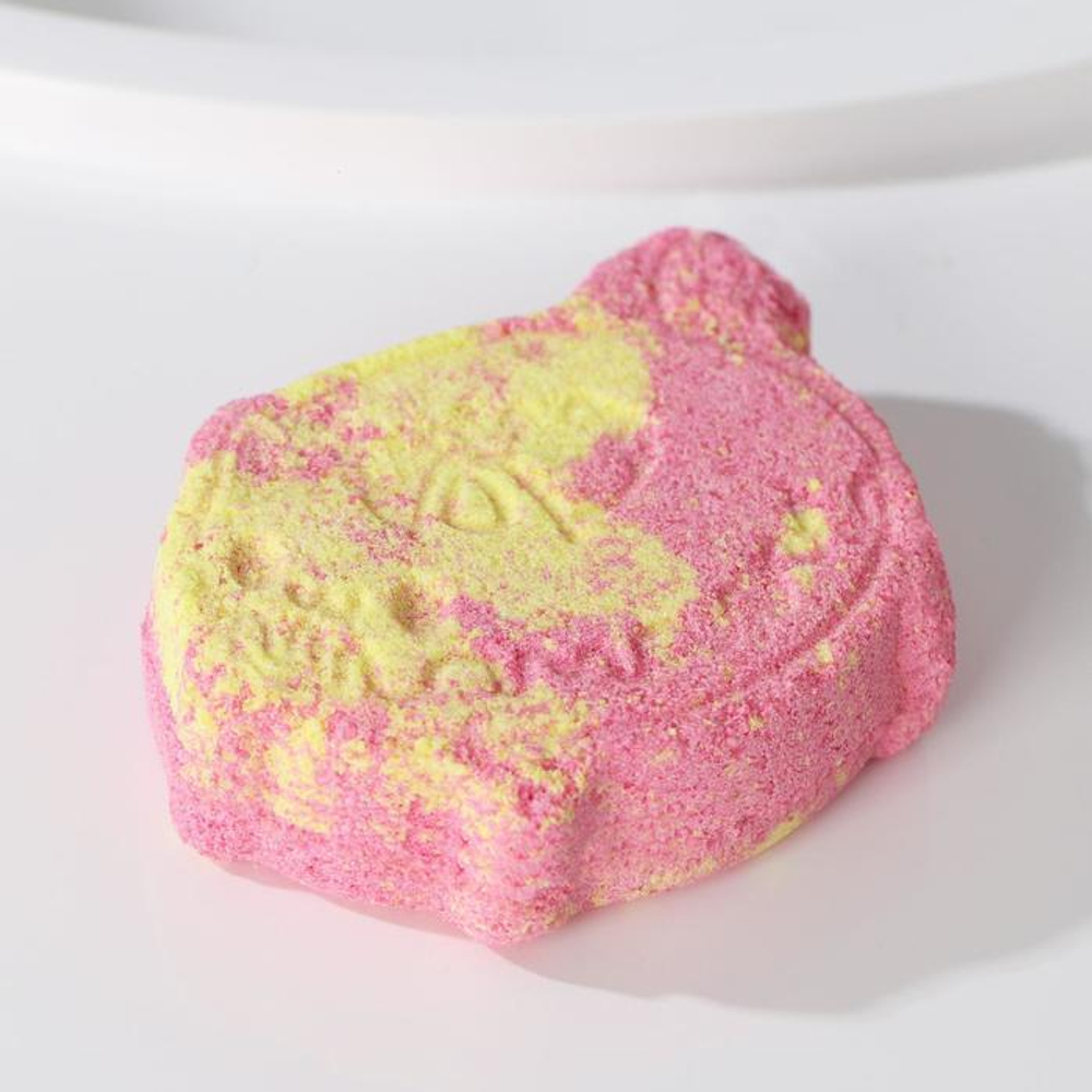 Бомбочка для ванны «Котопончик» с ароматом дыни - 120 гр.