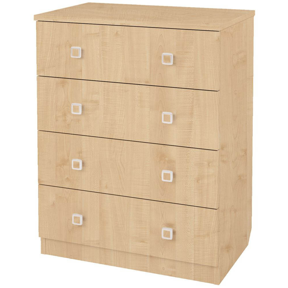 Комод Polini kids Simple c 4 ящиками Натуральный 144-006