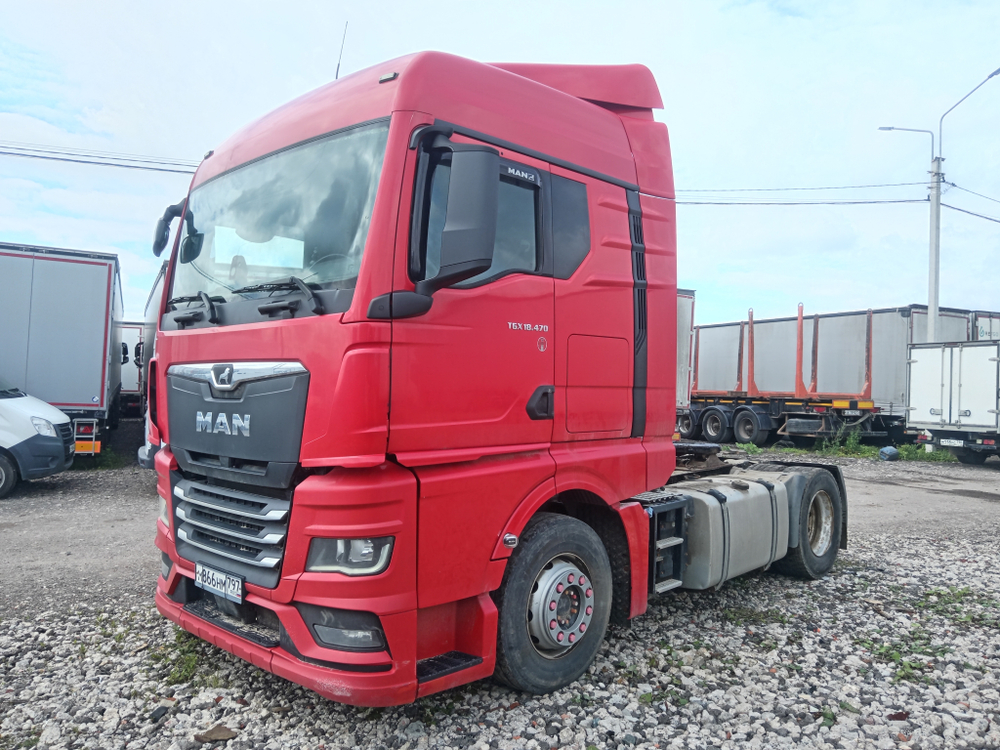 MAN TGX 4x2 Седельный тягач 18.470 4x2 BLS (Дизельный, 12,4 л, 470 л.с., АТ)