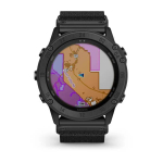 Смарт-часы GARMIN  TACTIX DELTA Solar черный DLC с нейлоновым ремешком, 010-02357-11