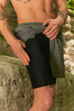 Шорты Called a Garment Grasshopper Shorts "Grey"