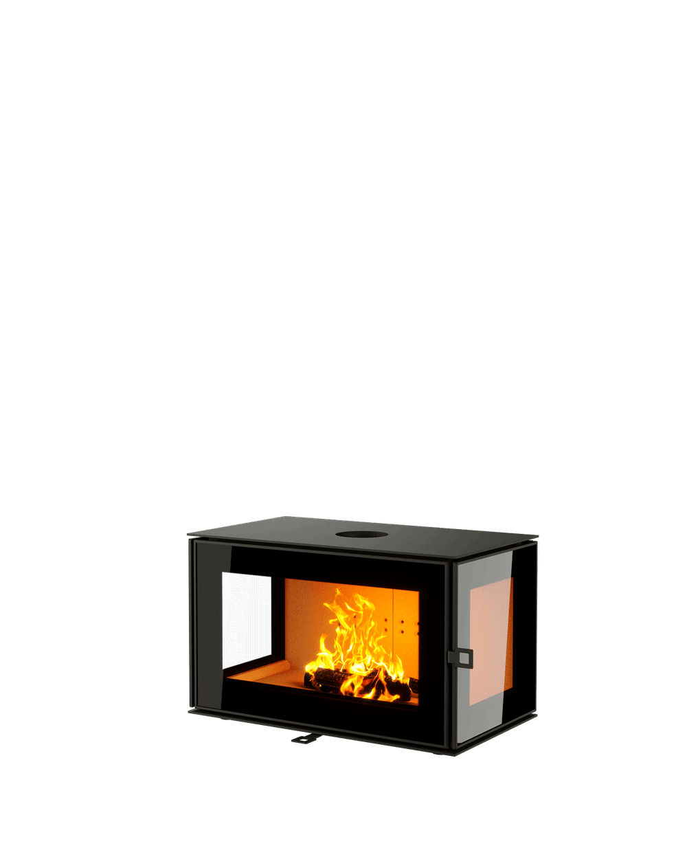 Печь-Камин АСТОВ КУБ 3С 800