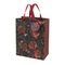 Hədiyyə paketi\ подарочный пакет \ gift bag Пакет подарочный премиальный "Флора. Гранат", L, 26 x 32.4 x 13 см