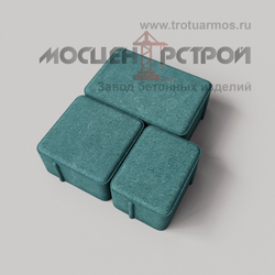 Тротуарная плитка Старый Город 180/120/90х120х60