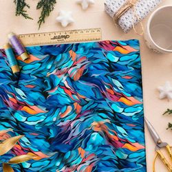 Ткань премиум мембрана танцующий ветер