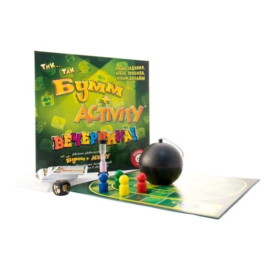 Настольная игра Piatnik. Activity + Тик-Так-Бумм "Вечеринка"