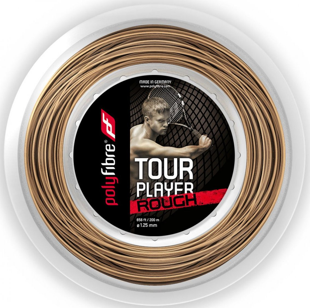 Теннисные струны Polyfibre Tour Player Rough (200 m)