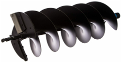 Шнек для грунта CHAMPION AG252, AG243 200мм,дл.550мм,20мм (C8053)