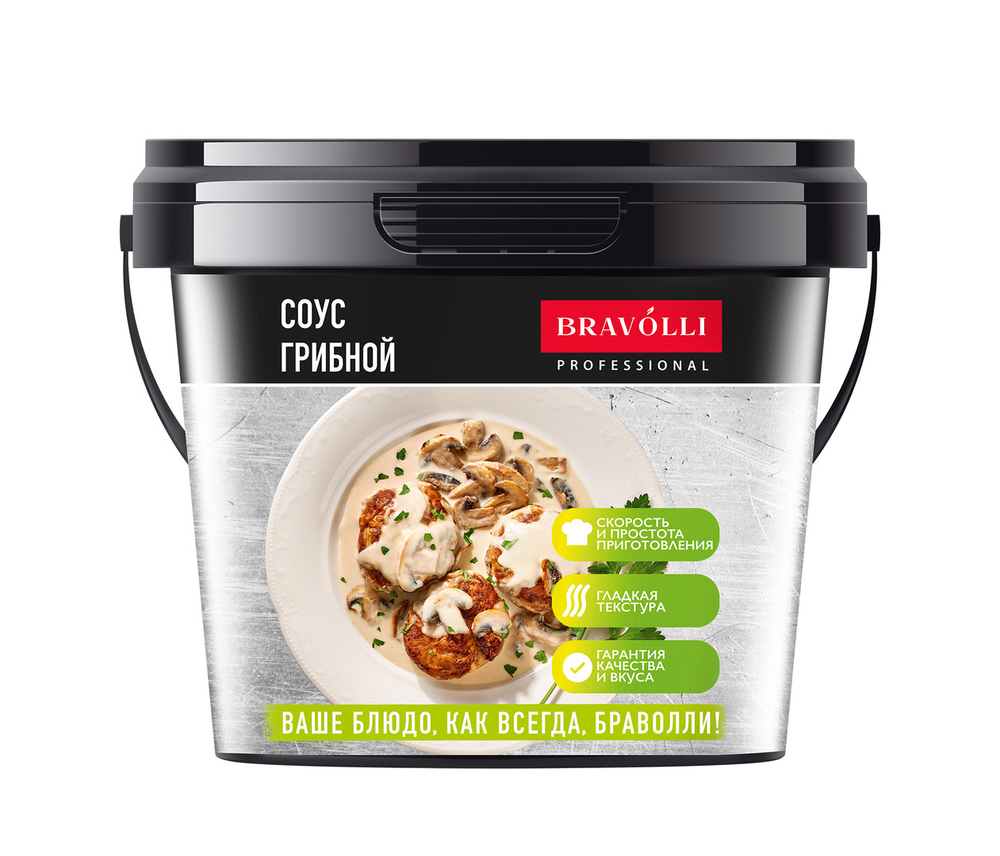 Соус Грибной Bravolli Professional 1,8кг