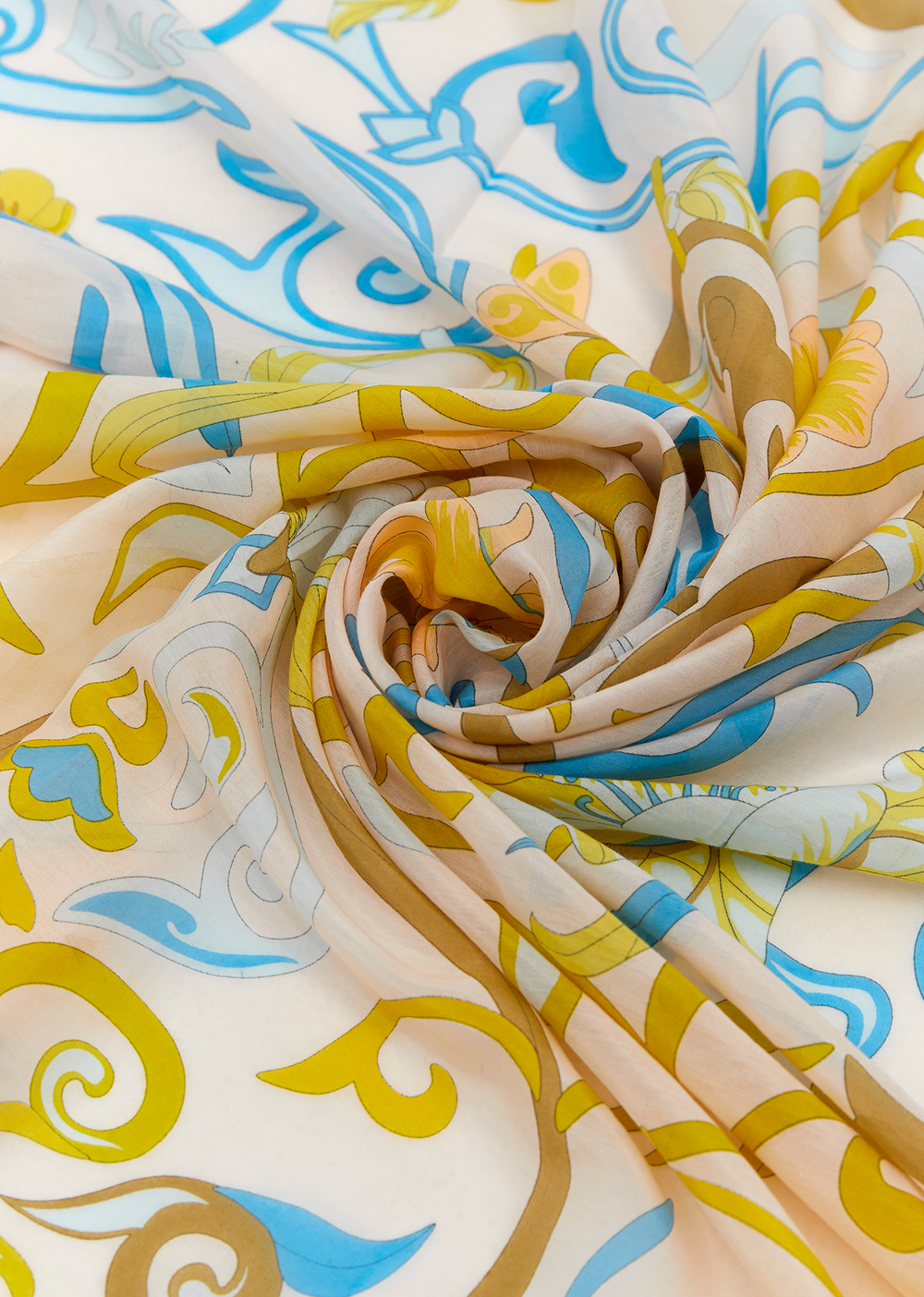 ПЛАТОК шелк-хлопок | 100х100 | 240-03