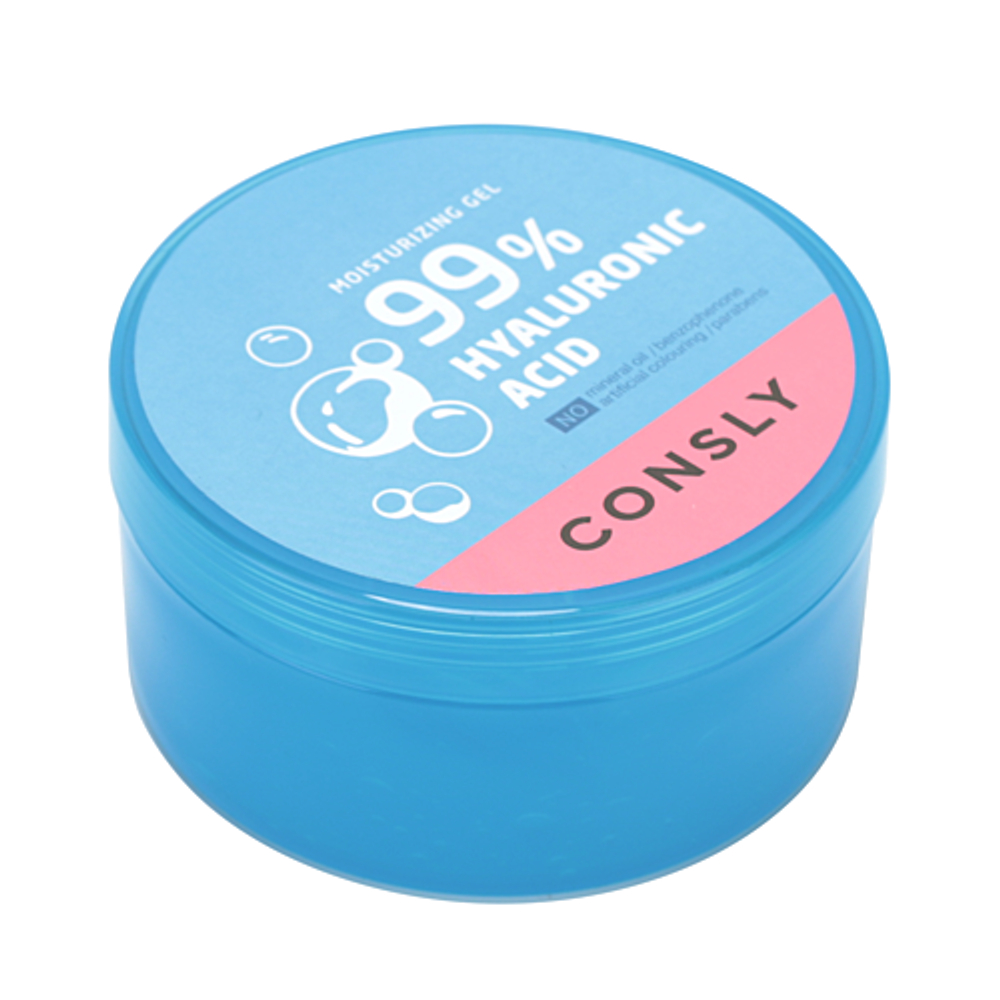 Consly Гель увлажняющий с гиалуроновой кислотой - Hyaluronic acid moisture gel, 300мл