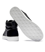 Кожаные кроссовки Calvin Klein Jeans - черный(YM0YM01156)