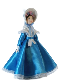 Кукла Барышня в летнем платье 19 века