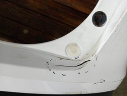 Бампер задний Geely Coolray 19-24 Б/У Оригинал 6600247097