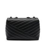 Кожаная сумка-мессенджер TORY BURCH - черный(90856)