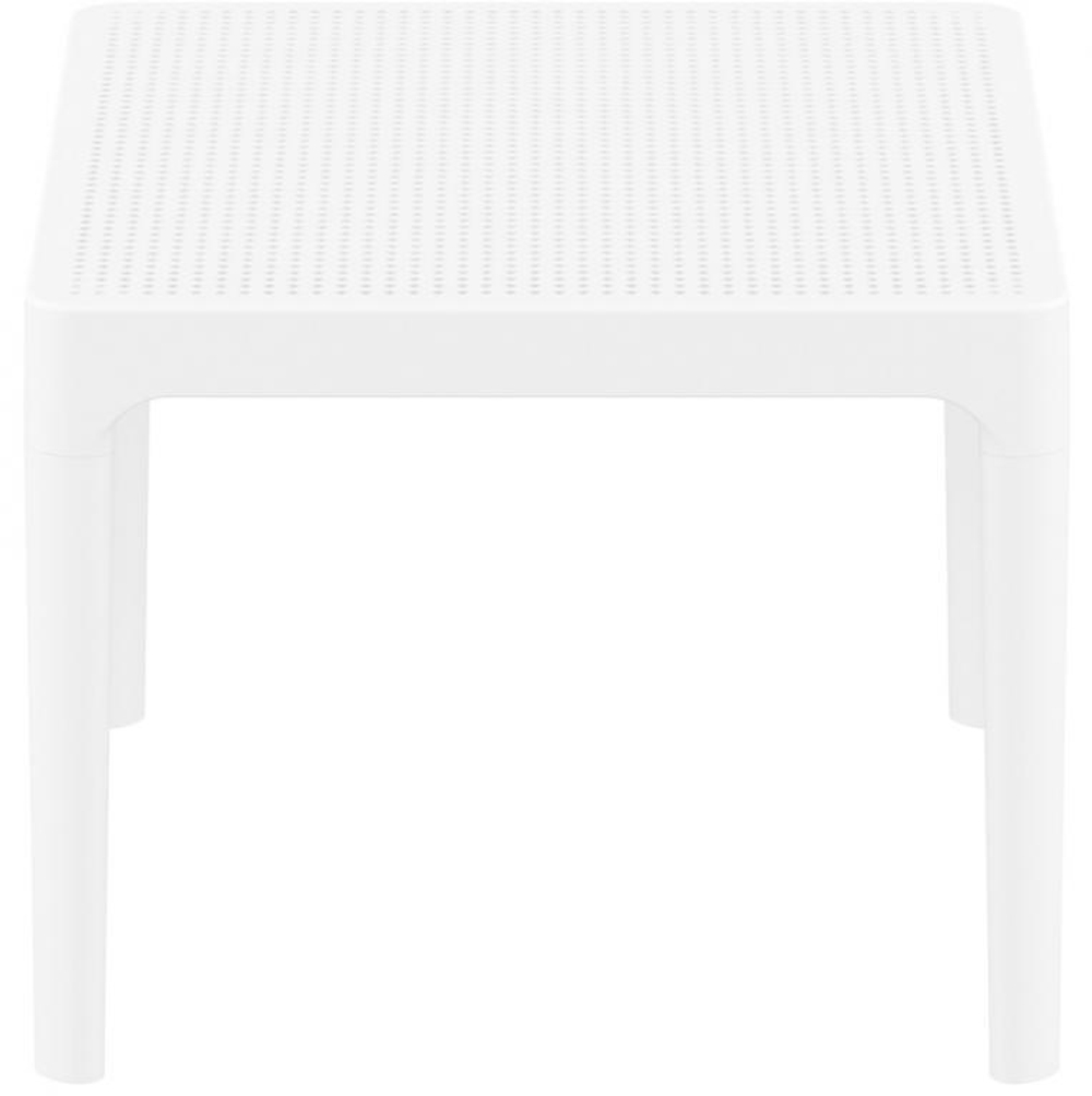 Столик пластиковый журнальный, Siesta Contract Sky Side Table, белый