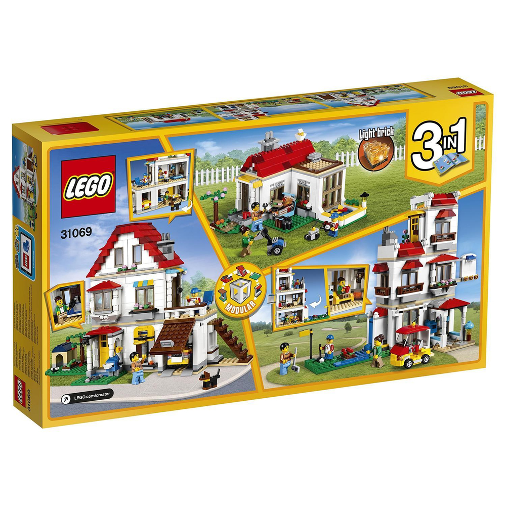 LEGO Creator: Загородный дом 31069 — Modular Family Villa — Лего Креатор Создатель