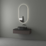 Зеркало Evoform с LED-подсветкой 26,5 W 60х120 см Без выключателя Нейтральный белый свет