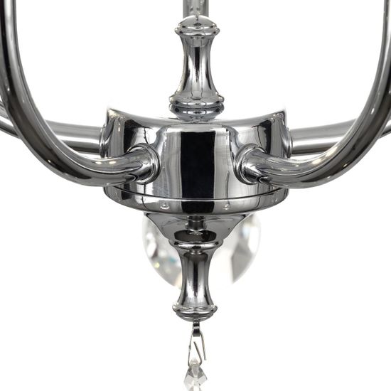 CL437151 Рига Хром Св-к Люстра