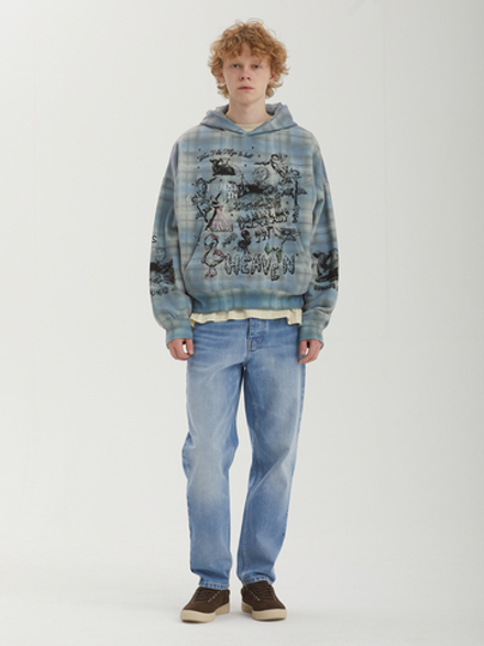 Мужская Толстовка Already In Heaven Plaid