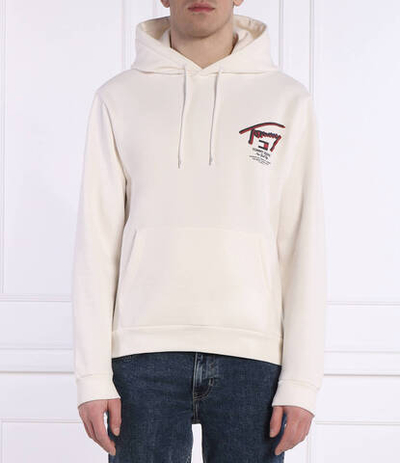 Худи 3D STREET Tommy Jeans - белый(DM0DM18647)