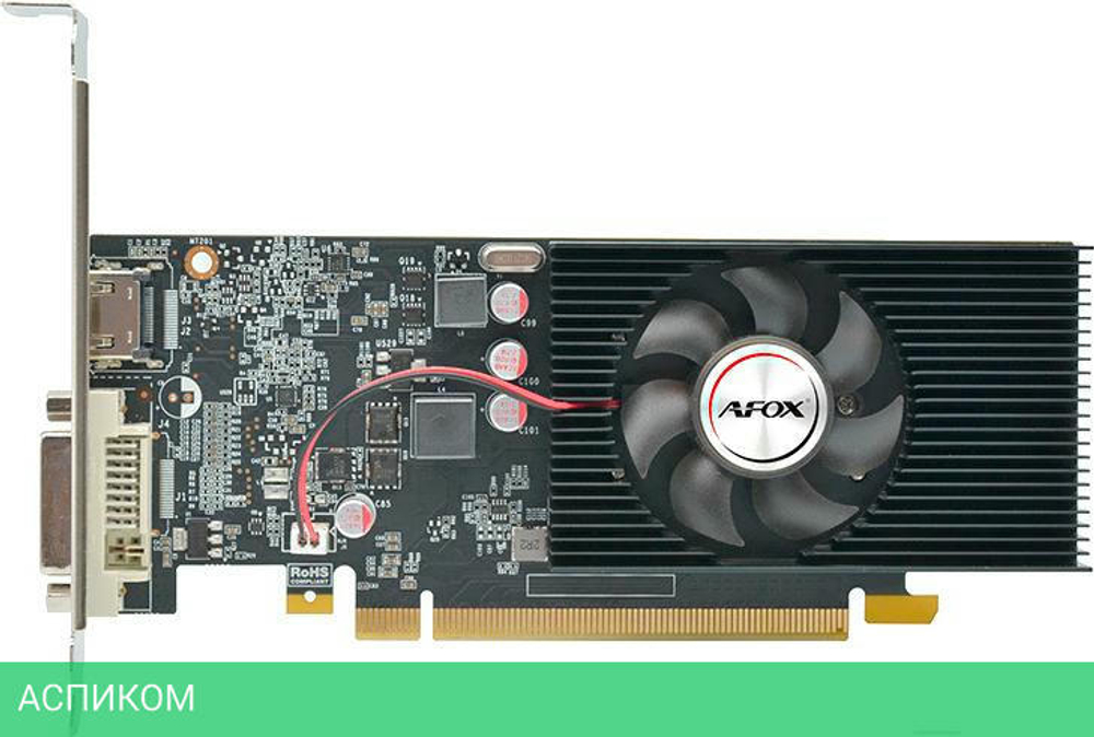 Видеокарта AFOX GeForce GT 1030 2GB GDDR5 (AF1030-2048D5L7)