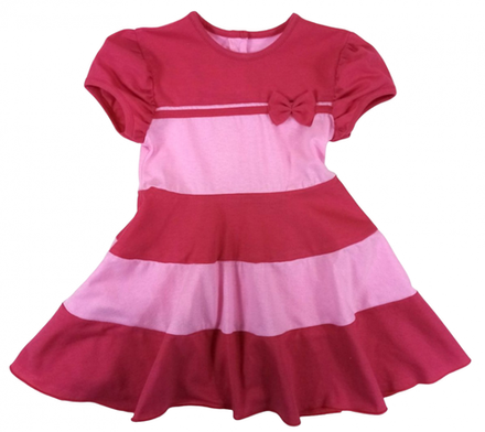 Платье 7122/1 (малиновое, бантик)