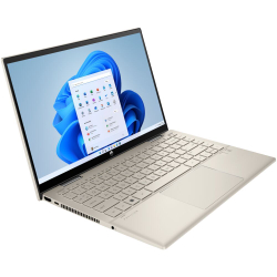 Ноутбук 14" HP Pavilion x360 14t-dy100 Core i7 1195G7/16Gb/512Gb SSD/14" FullHD Touch/Win11 Золотой (436TOAV)