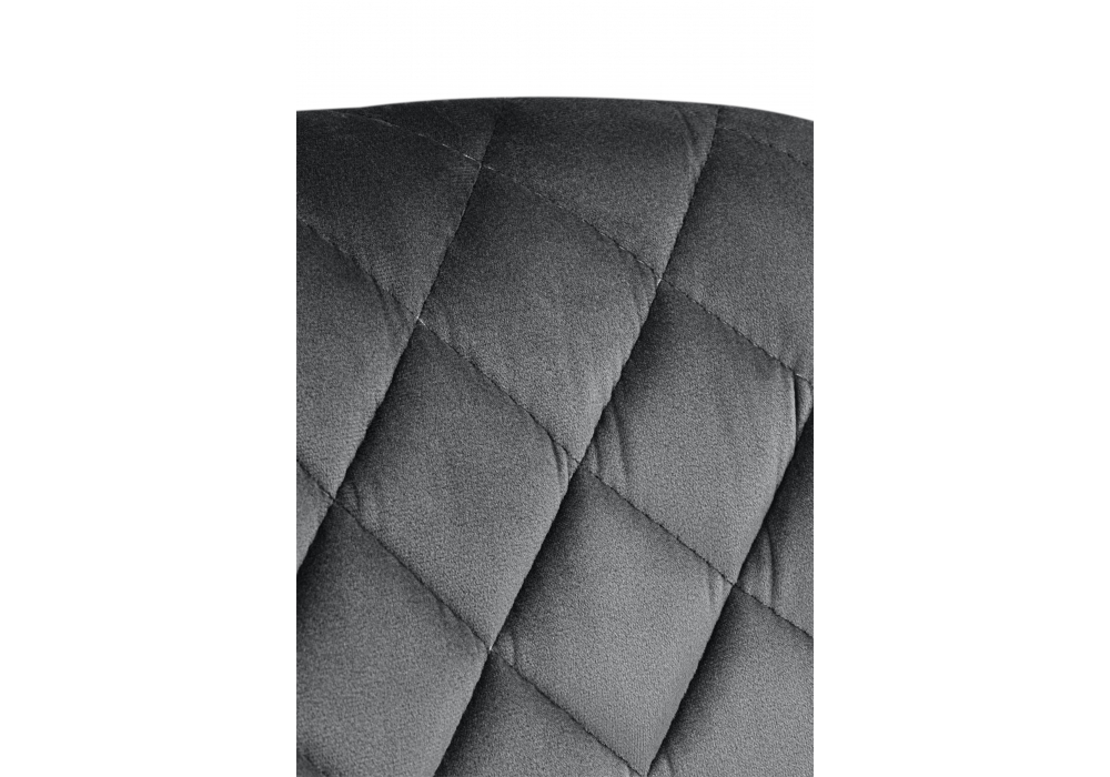 Кресло Woodville Муат поворотное графитовый, черный