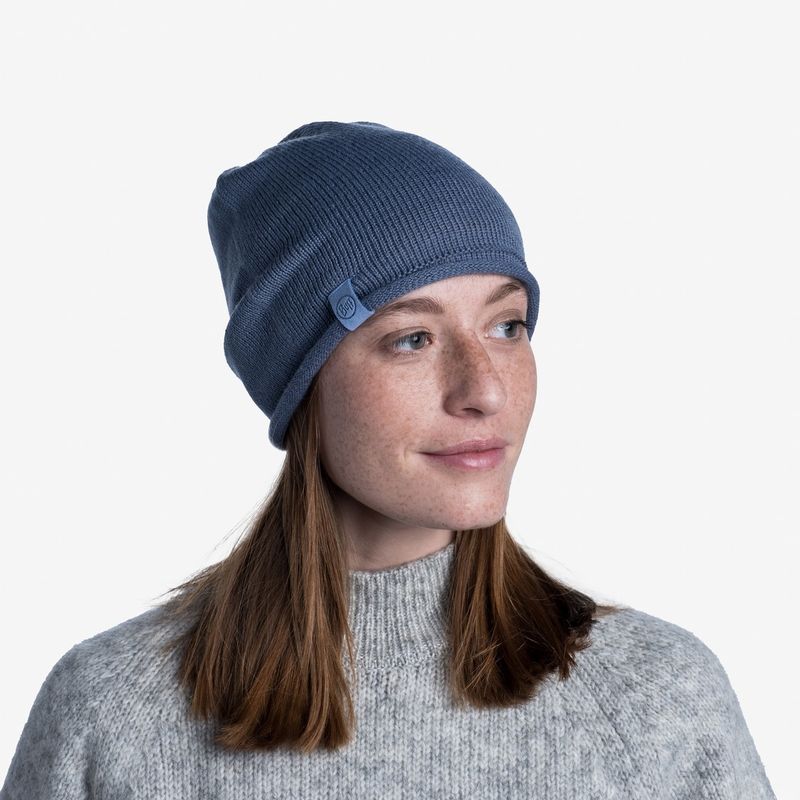 Вязаная шапка Buff Hat Knitted Lekey Ensign Blue Фото 5