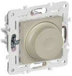 SKANDY Светорегулятор поворотный 600Вт SK-D01B бежевый IEK