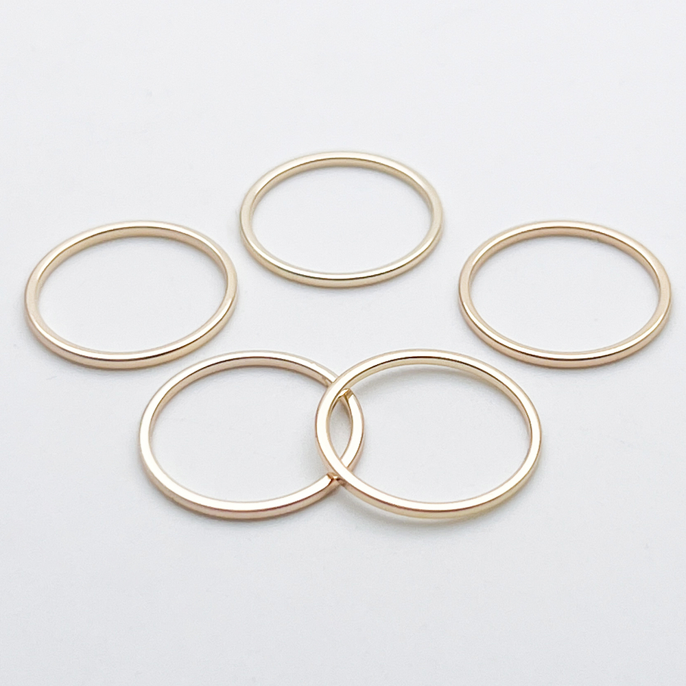 Коннектор Круг, цвет золото, размер 16 мм, толщина 1 мм, цена за 1 шт