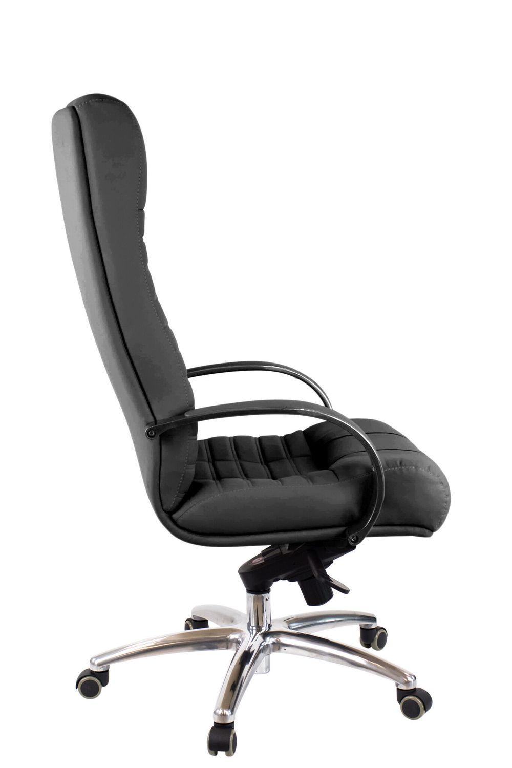 Кресло Everprof Atlant AL M Кожаное Черный