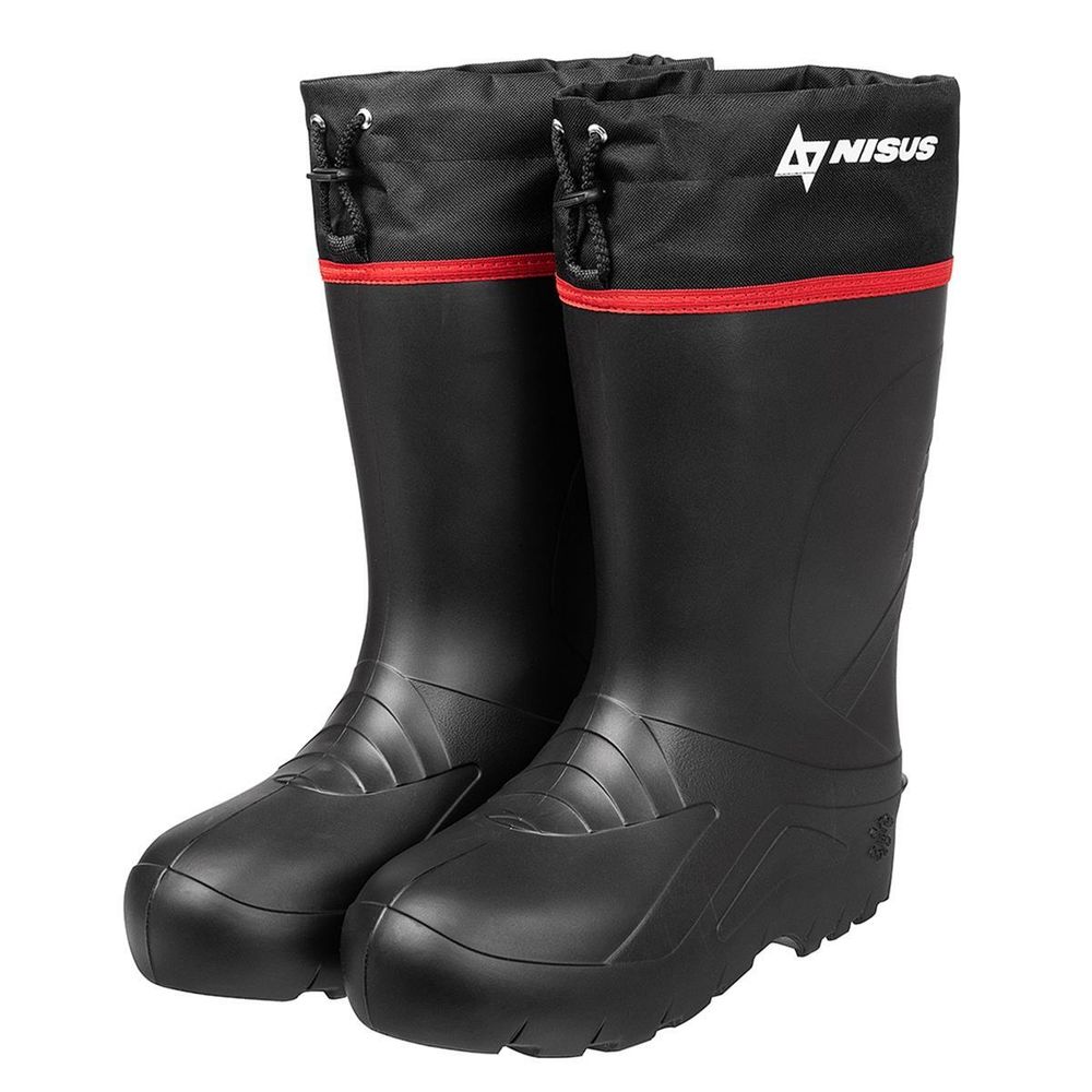 Сапоги ЭВА -55С гипоаллергенный вкладыш, манжета 40/41 черные, (С-035 У) NISUS