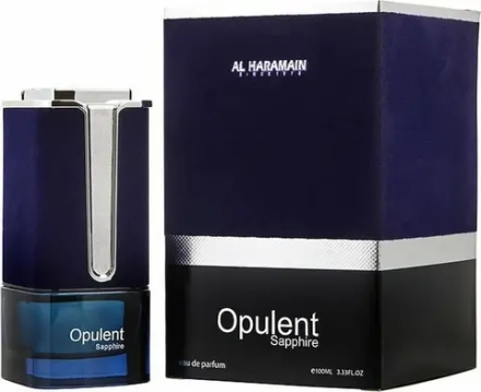 Уникальная парфюмерная вода Al Haramain Oppulent Sapphire EDP 100 мл с нотами бергамота и цитруса.