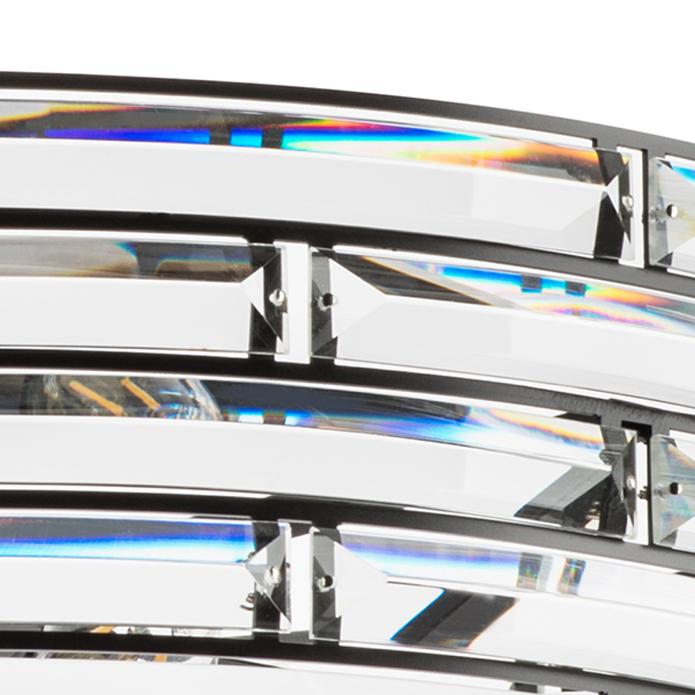 746068 Люстра AMERIGO 6х40W E14 УМБРА ПРОЗРАЧНЫЙ