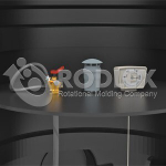 Резервуар для дизельного топлива 10-OIL наземный Родлекс Oil 10000 л. горизонтальный (3500x2400x2500см;472кг;) - арт.559689