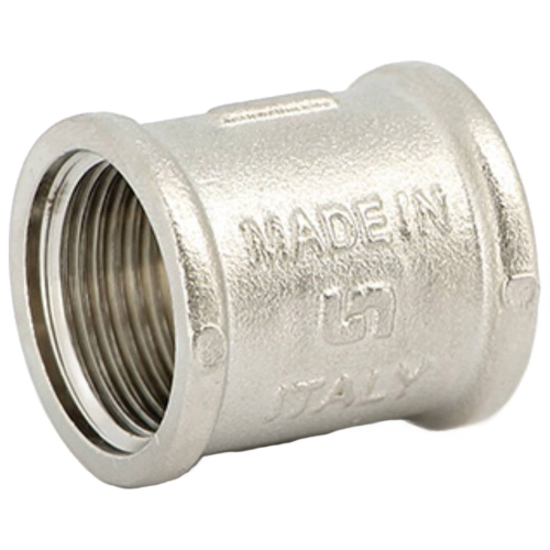 Муфта Uni-Fitt 1/2" никелированная