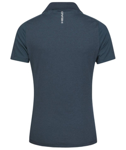 Женское поло Head Padel Tech - navy