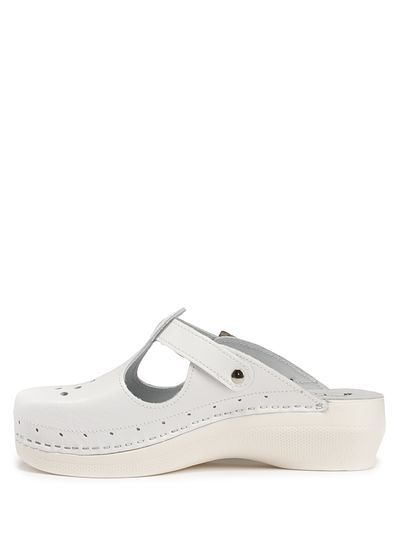 Сабо PU190 жен. (белый)