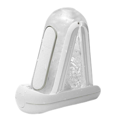 Продвинутый мастурбатор с вибрацией Flip Zero White Electronic Vibration