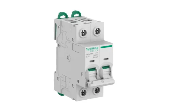 Автомат Systeme Electric 2П 25А-С 6кА 40968