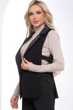 Жилет "Эффектное появление" (полоска/блэк) Б8197 LT Collection