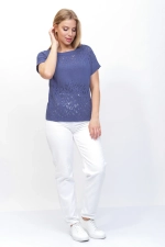 Джемпер Л 1244/джинс