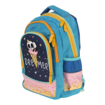 Ранец школьный Гармония 40*28*18см, анатом. спинкой, 1 отдел, 2 кармана, 2 боковых кармана "Панды"