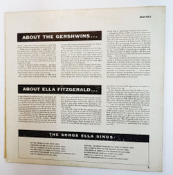 Винтажная виниловая пластинка LP Ella Fitzgerald Ella Fitzgerald Sings The Gershwin Song Book Vol. 1 (USA 1959)