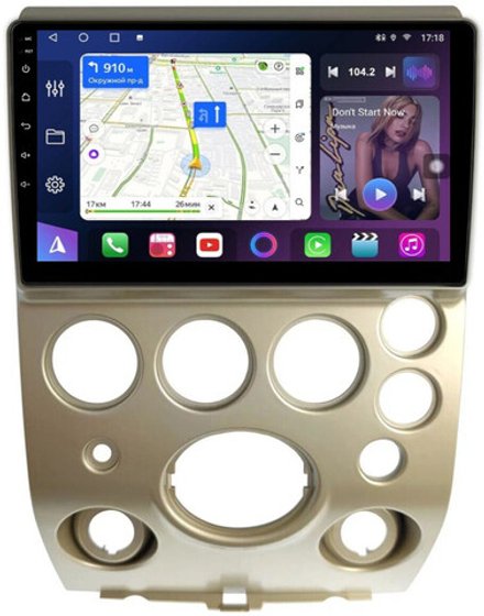 Магнитола для Infiniti QX56 JA60 2004-2007 (поддержка Bose) - FarCar BM3277 монитор 9" QLED на Android 13, TS10, 4Гб+32Гб, CarPlay, 4G SIM-слот